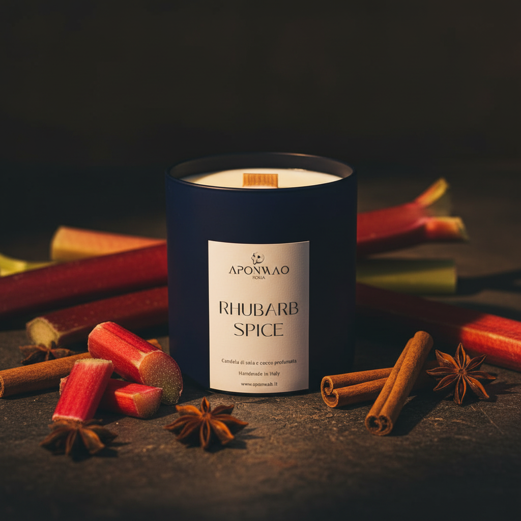 Candela Rhubarb Spice con rabarbaro