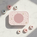 Mepal vassoio rosa flat lay su marmo