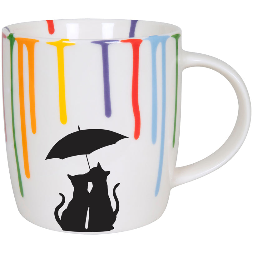 Tazza Konitz – Gatti sotto la Pioggia Arcobaleno