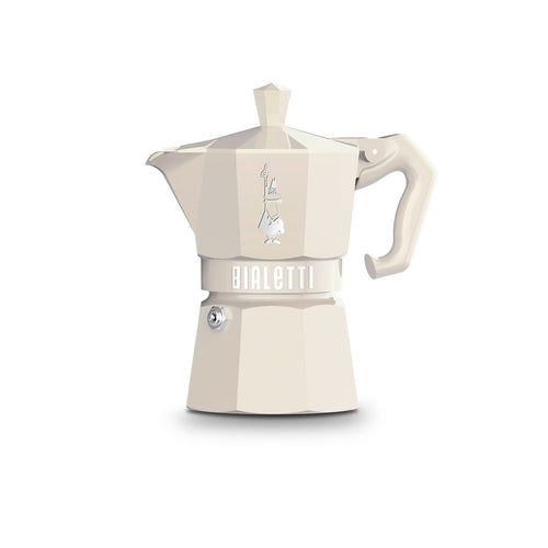 Bialetti Moka Express Colour – Caffettiera 3 Tazze Crema
