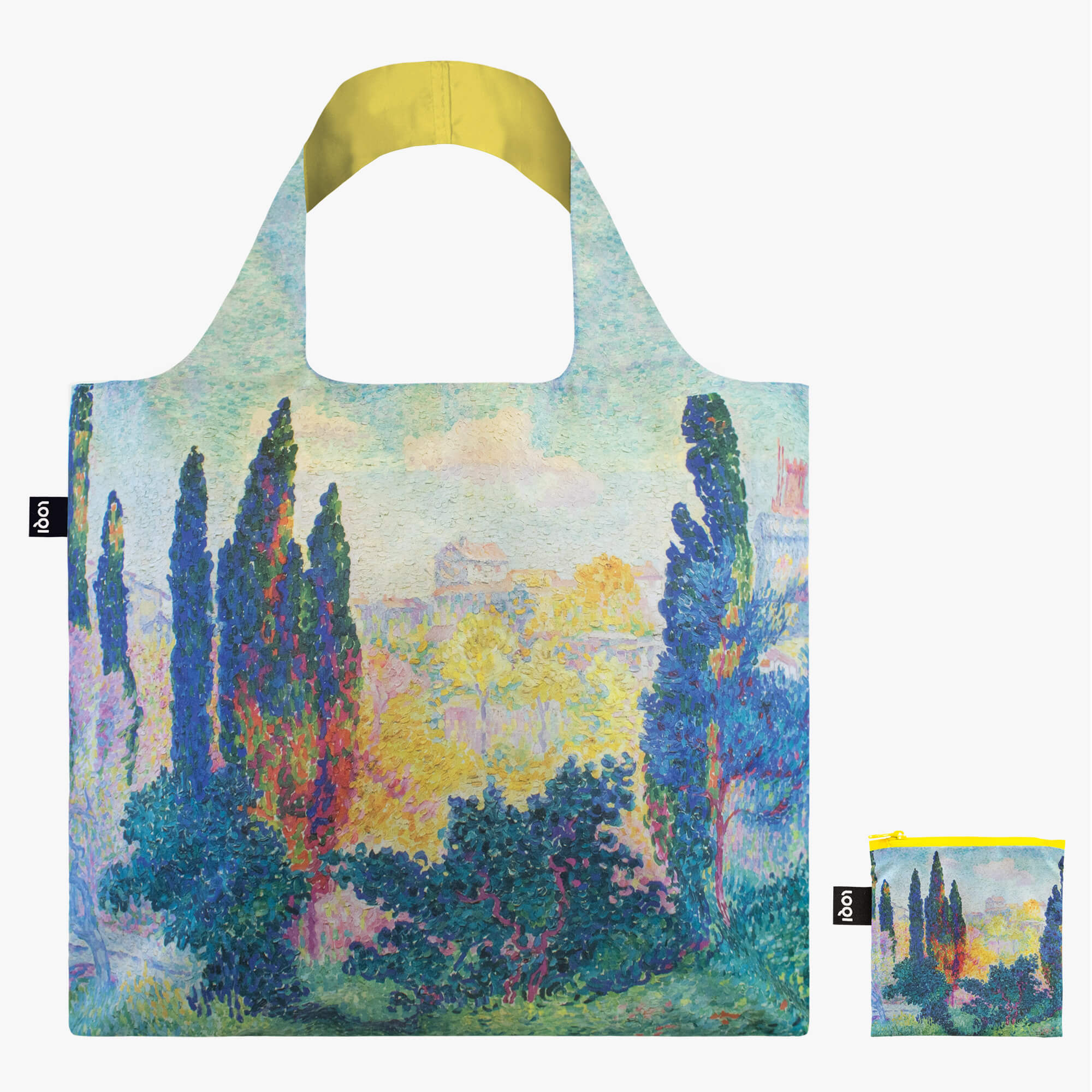 LOQI Borsa Shopper Pieghevole – Henri-Edmond Cross, I Cipressi