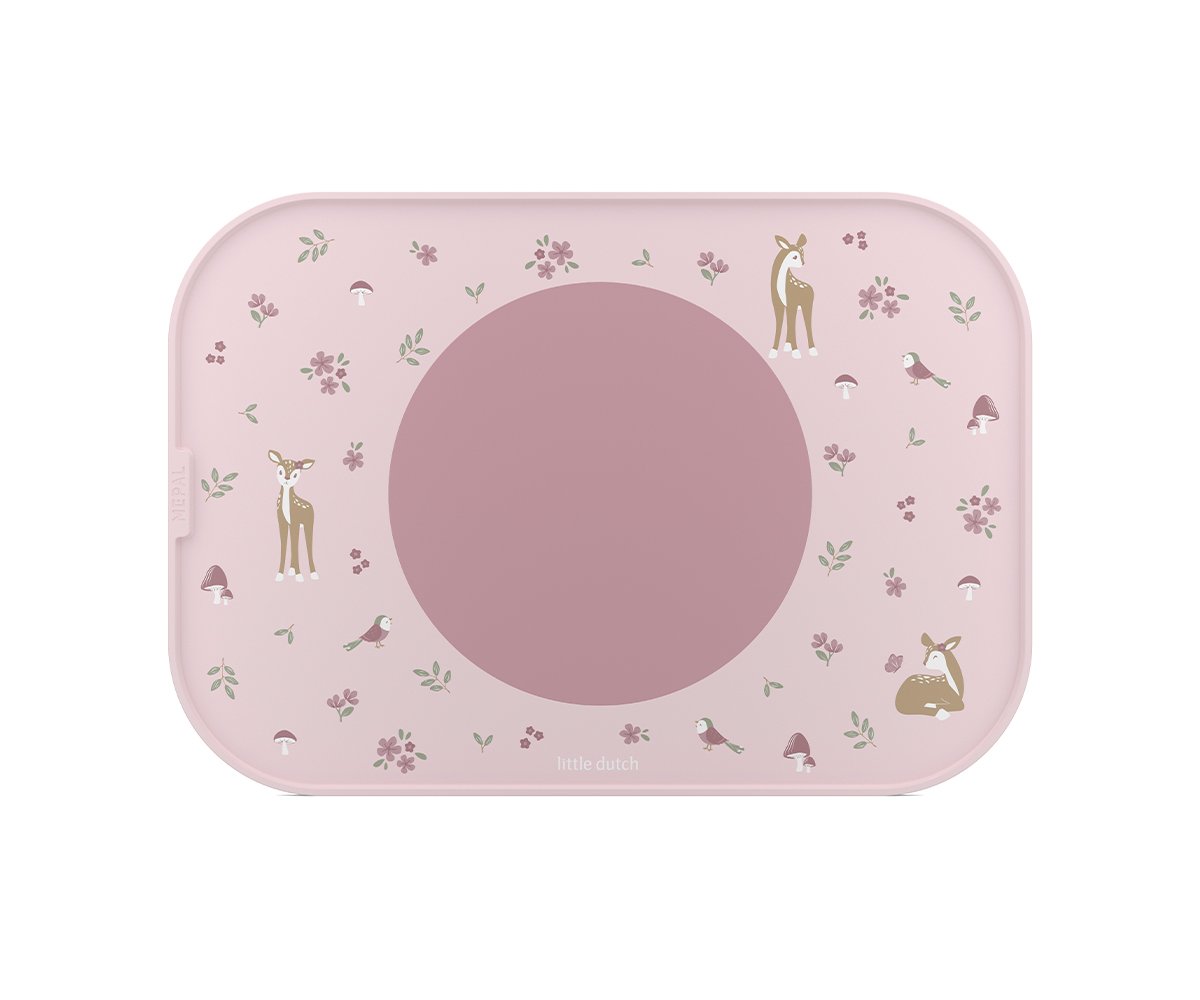 Mepal - Vassoio Lunch Box Rosa per Bambini