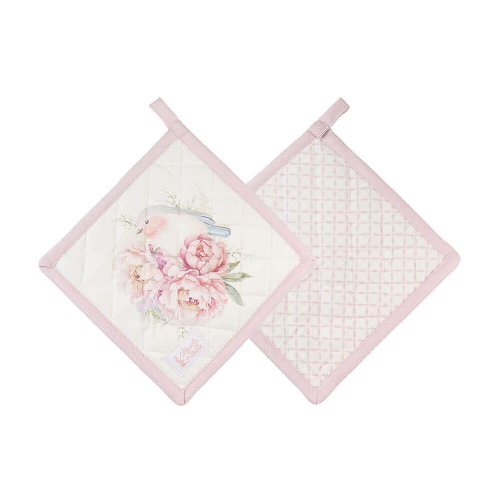Presina Trapuntata Floreale Peonie – Nuvole di Stoffa