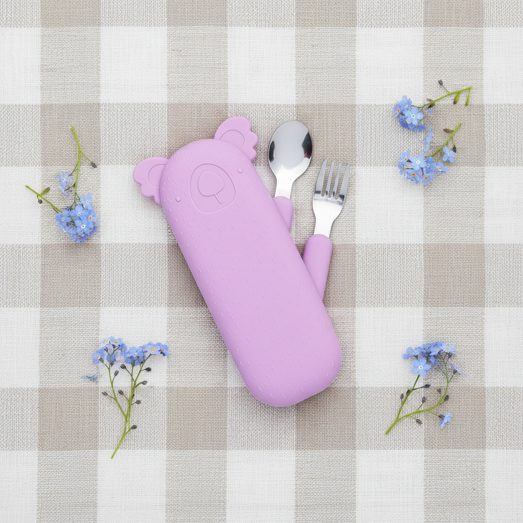 Set Posate Koala – Flat Lay