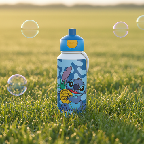 Stitch bottle prato bolle di sapone